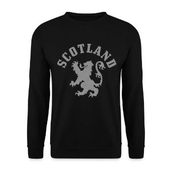 Ecosse Ecosse Royaume-Uni Vintage - Sweat-shirt Unisexe - noir - Devant - Alina (178cm) & Michal (187cm)