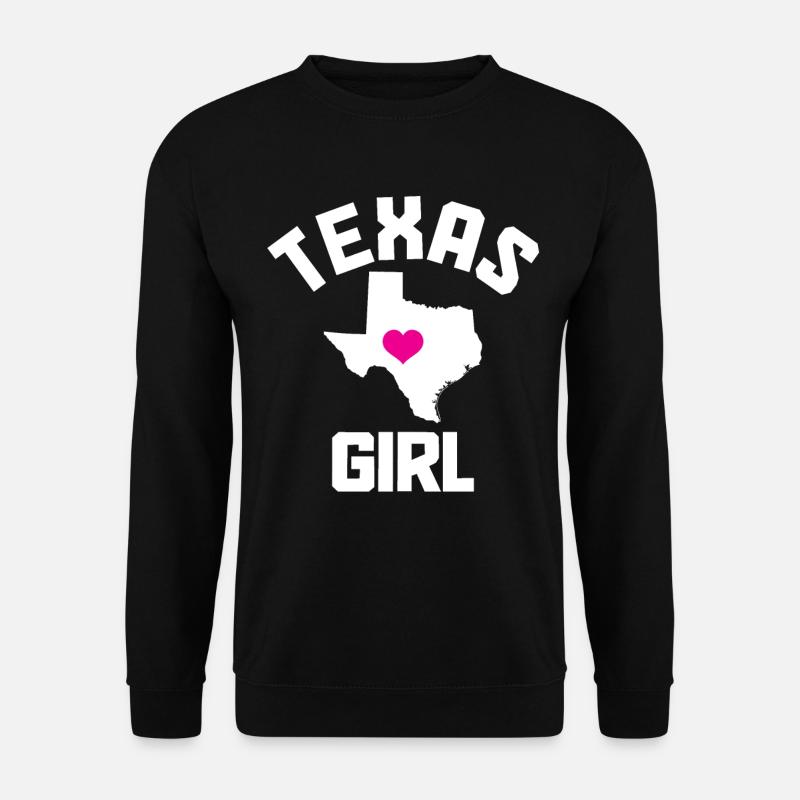 Texas - Unisex Pullover - Schwarz