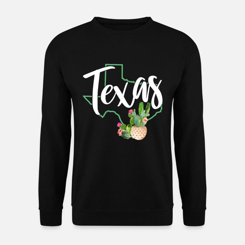 Texas - Unisex Pullover - Schwarz