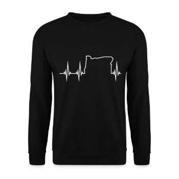 Oregon - Sweat-shirt Unisexe - noir - Devant - Alina (178cm) & Michal (187cm)