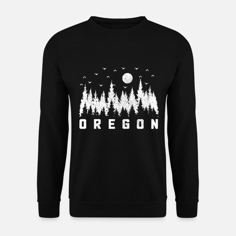 Oregon - Unisex Pullover - Schwarz