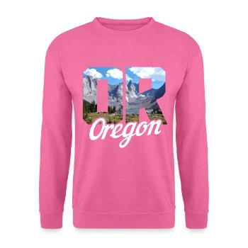 Oregon - Unisex Pullover - Pink - Vorne