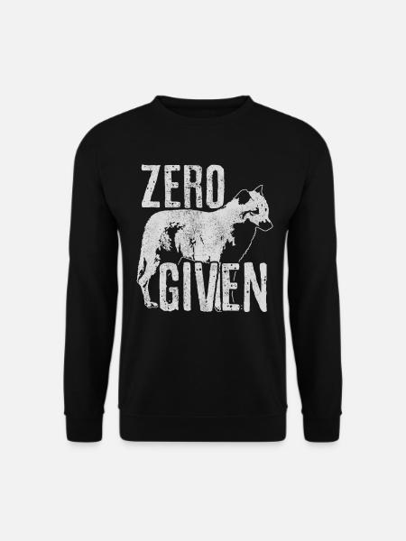 Fox Zero Fox Donné Drôle - Sweat-shirt Unisexe - noir