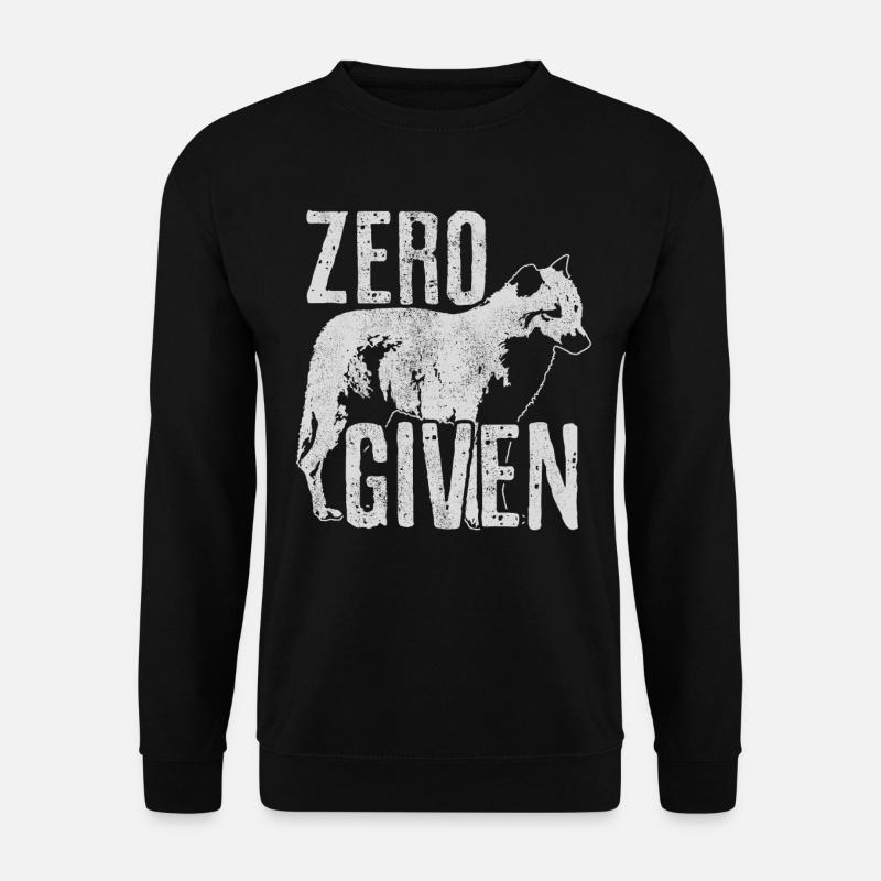 Fox Zero Fox Given Funny - Unisex Sweatshirt - black