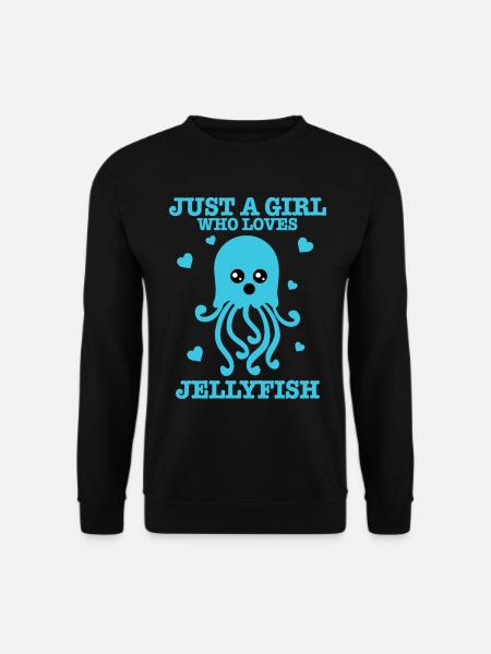 Cadeau de méduse - Sweat-shirt Unisexe - noir