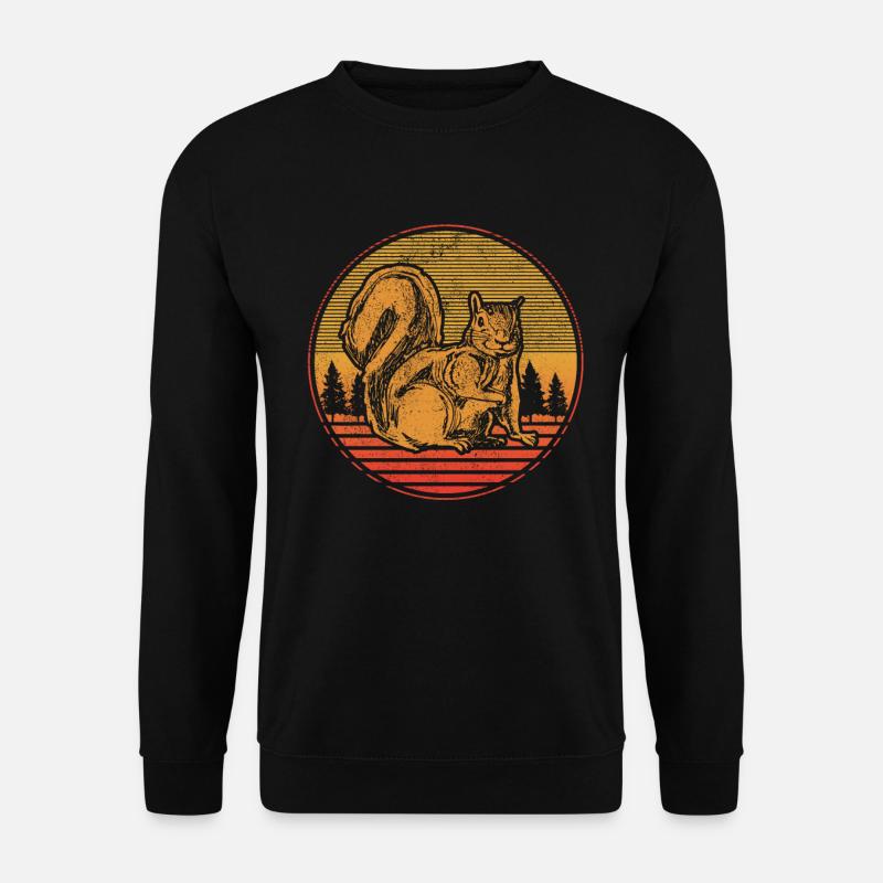 Eichhörnchen - Unisex Pullover - Schwarz