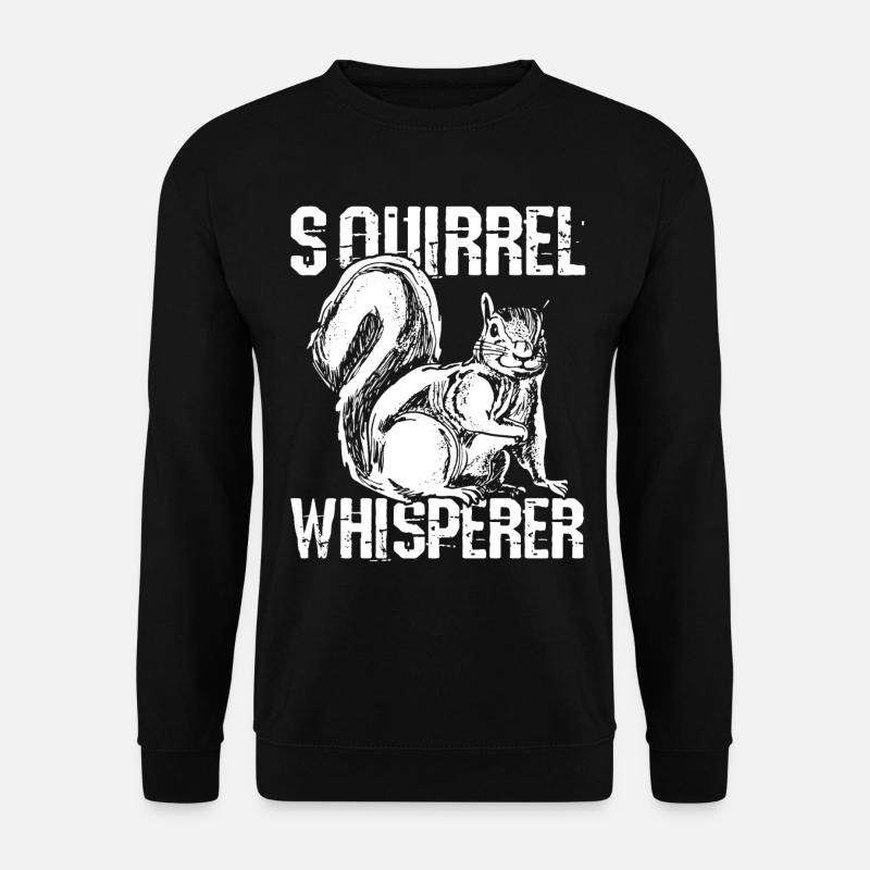 Squirrel - Unisex Sweatshirt - black