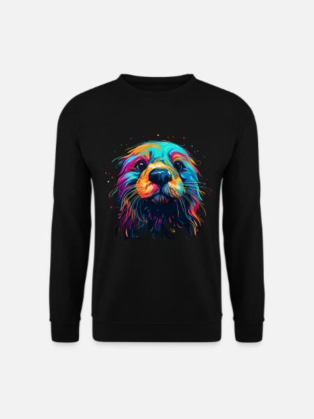 Otter Funny Gift - Unisex Sweatshirt - black
