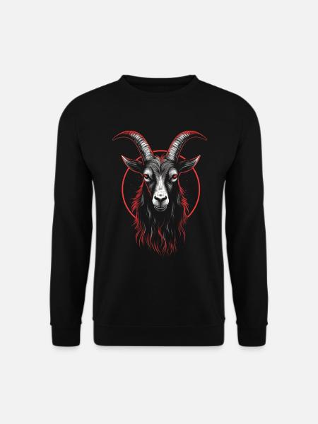 Goat Baphomet - Unisex Sweatshirt - black
