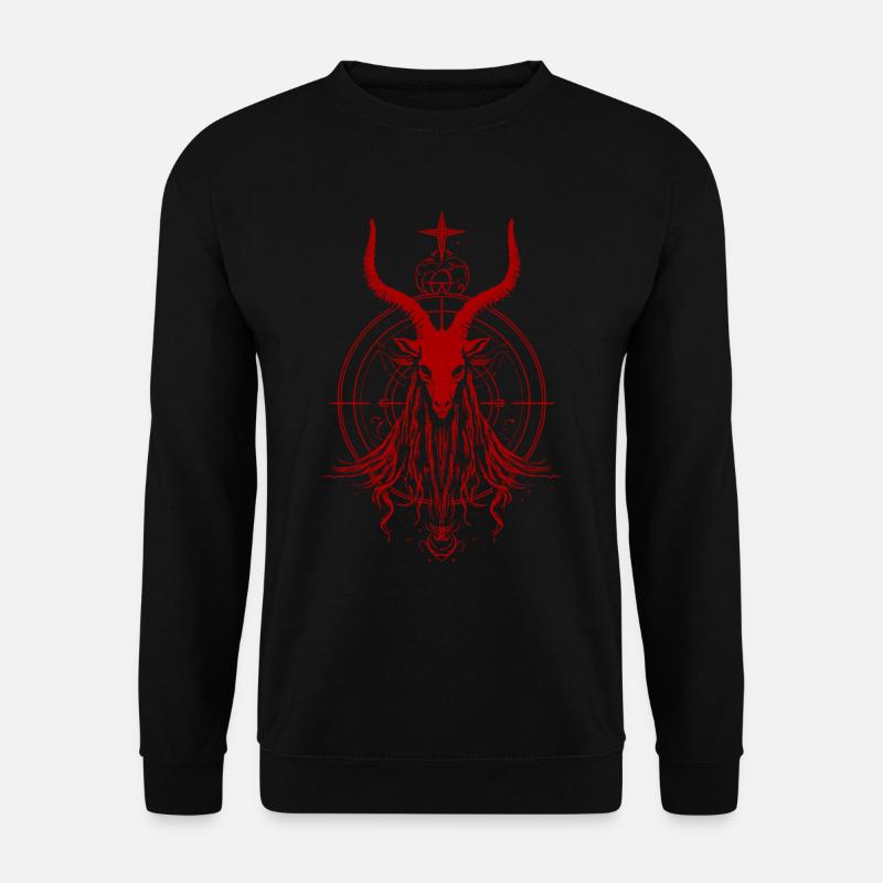 Goat Baphomet - Unisex Sweatshirt - black