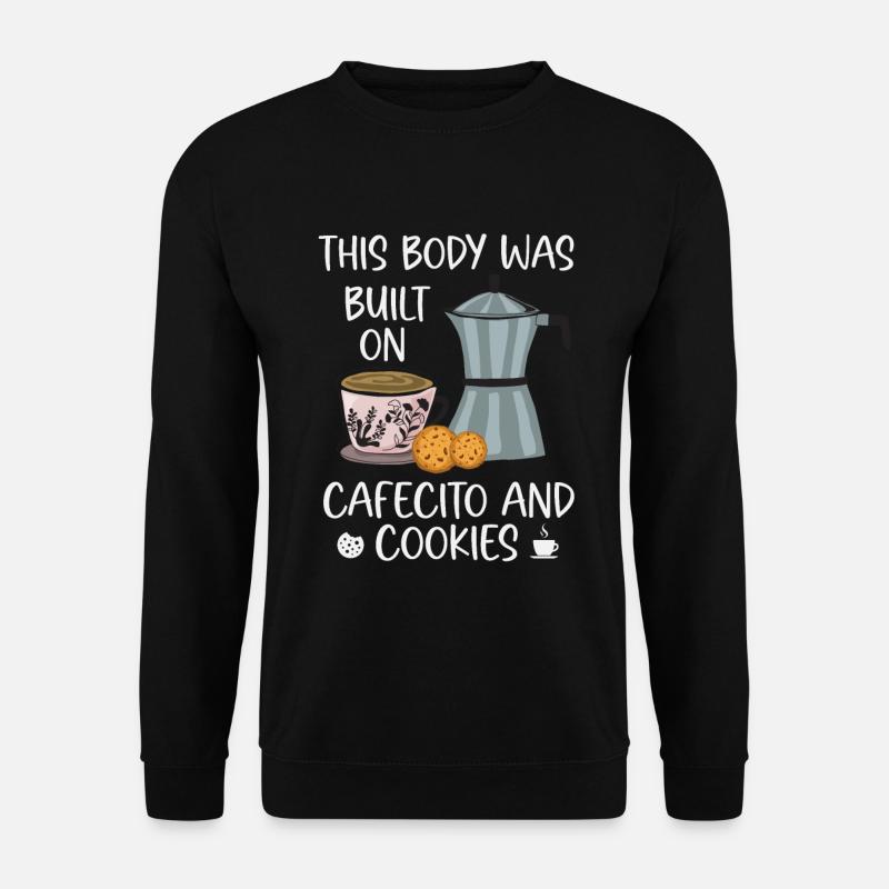 Cafecito - Unisex Pullover - Schwarz