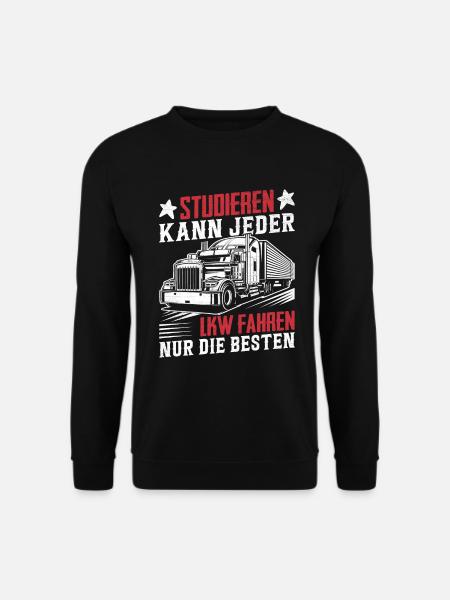 Truck Driver - Unisex Sweatshirt - black