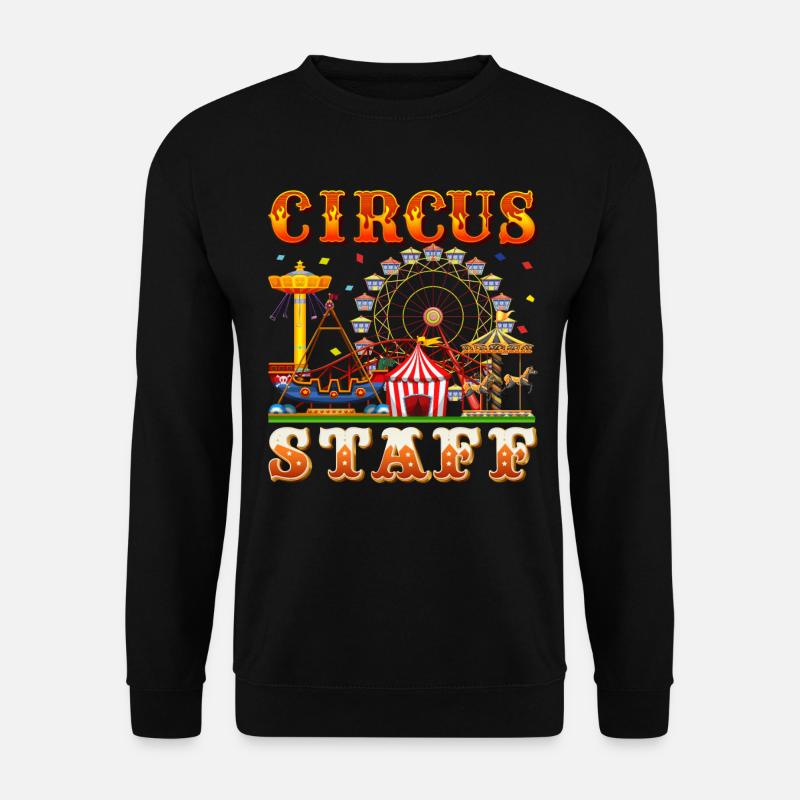 Zirkus - Unisex Pullover - Schwarz
