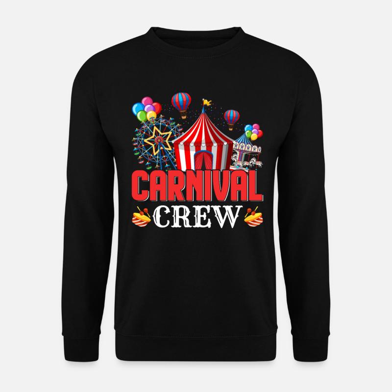 Karneval Zirkus - Unisex Pullover - Schwarz