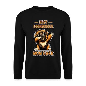 Leonberger disant drôle Leonberger cadeau - Sweat-shirt Unisexe - noir - Devant - Alina (178cm) & Michal (187cm)