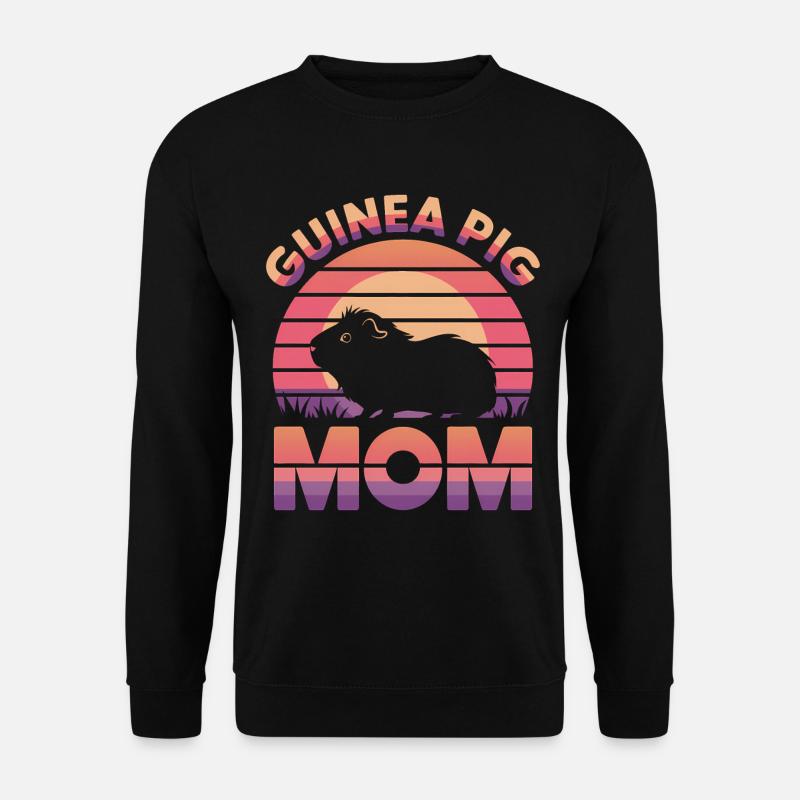 Meerschweinchen Spruch Meerschweinchen Geschenk - Unisex Pullover - Schwarz