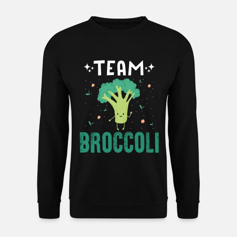 Team Broccoli - Unisex Pullover - Schwarz