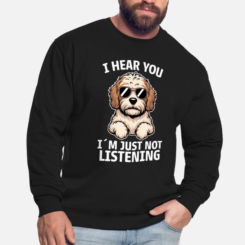 Cockapoo Spruch Hunde Lustiges Cockapoo Geschenk Unisex Pullover