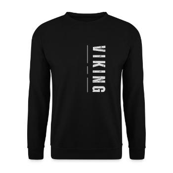 Viking - Unisex Sweatshirt - black - Front - Alina (178cm) & Michal (187cm)