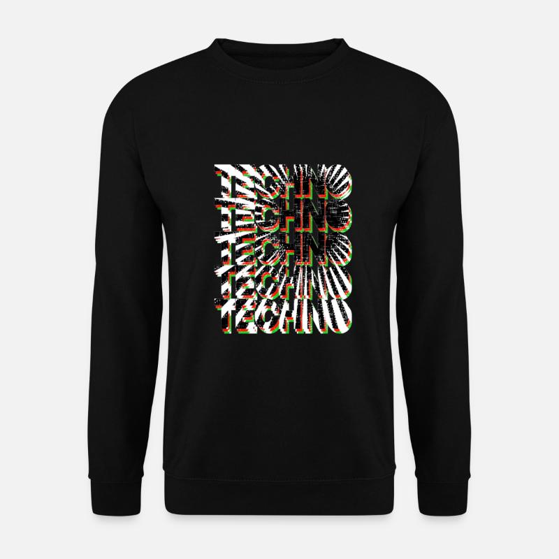 TECHNO TECHNO - Sweat-shirt Unisexe - noir