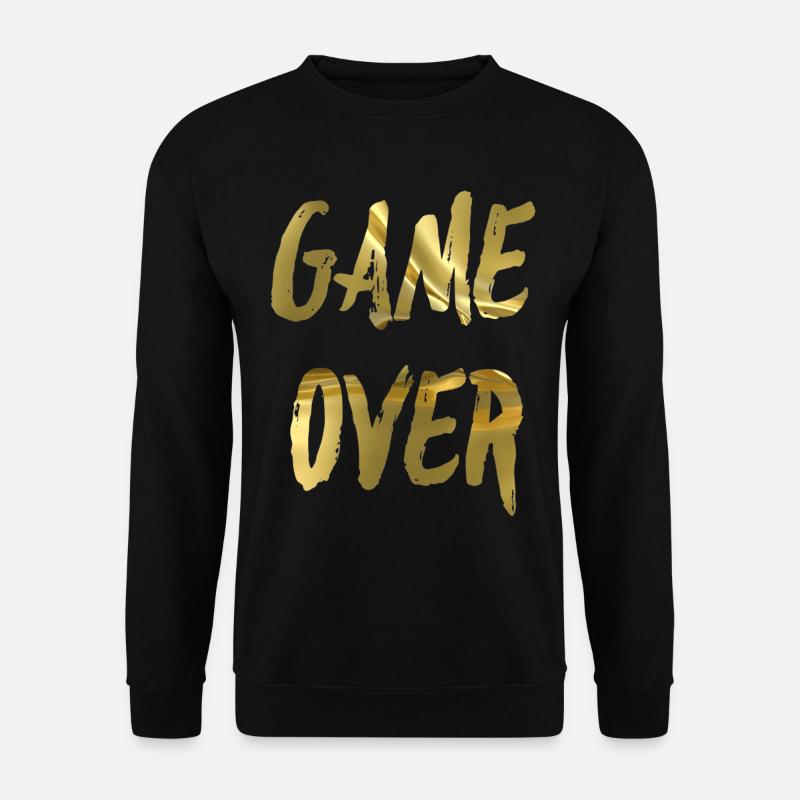 GAME OVER - Unisex Pullover - Schwarz