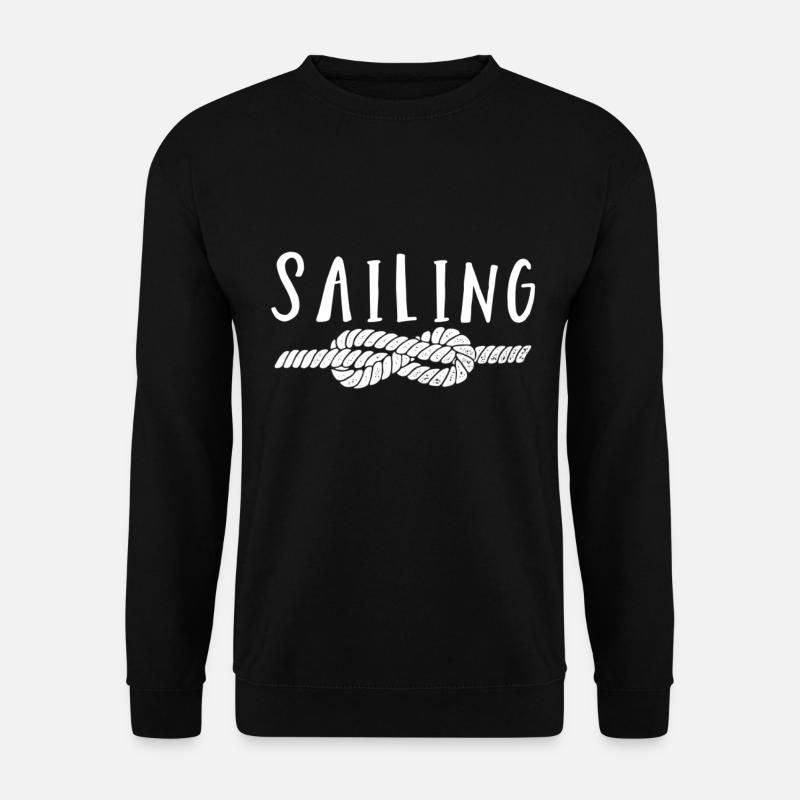 Sailing - Unisex Pullover - Schwarz