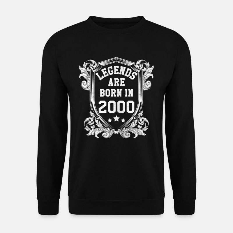 2000 - Unisex Pullover - Schwarz