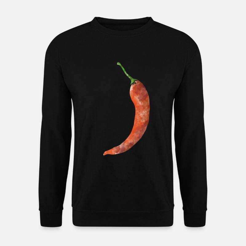 Chilli - Unisex Sweatshirt - black