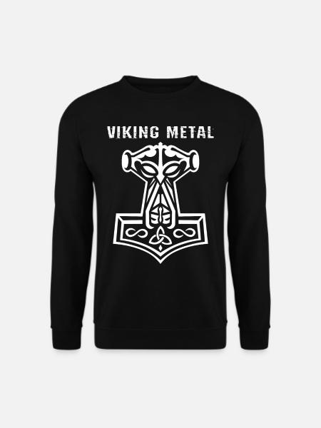 Viking - Unisex Sweatshirt - black
