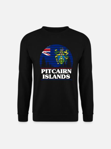 Pitcairninseln - Unisex Pullover - Schwarz