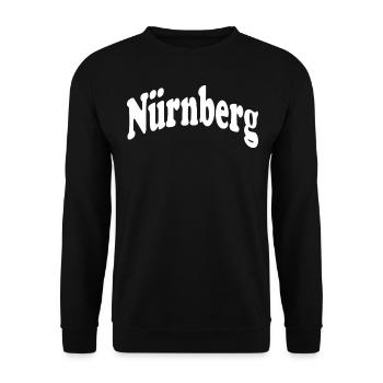 Nuremberg - Unisex Sweatshirt - black - Front - Alina (178cm) & Michal (187cm)