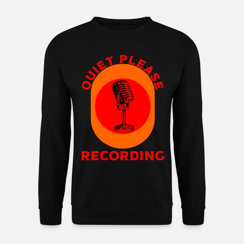 Calme s’il vous plaît Rec. - Sweat-shirt Unisexe - noir