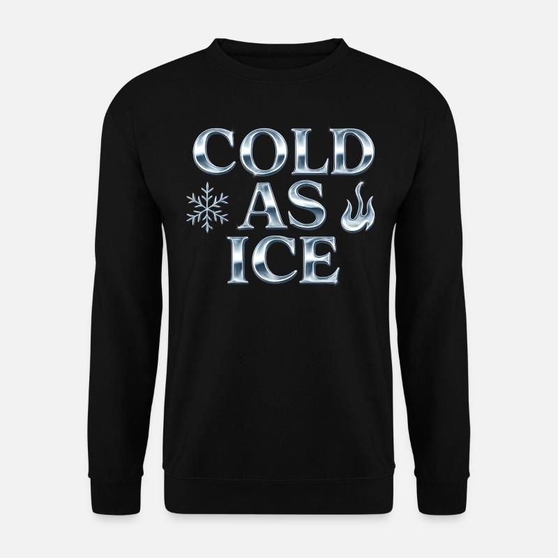 Cold / Cold / Y2K Aesthetic - Unisex Sweatshirt - black