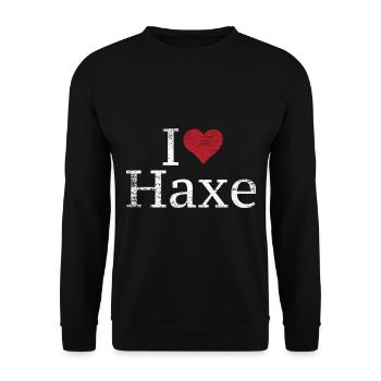 Pork knuckle - Unisex Sweatshirt - black - Front - Alina (178cm) & Michal (187cm)