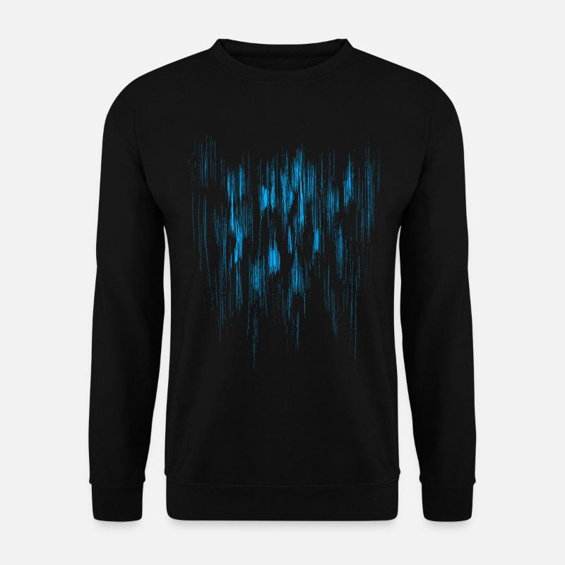 Background Abstract / BLUE - Unisex Sweatshirt - black
