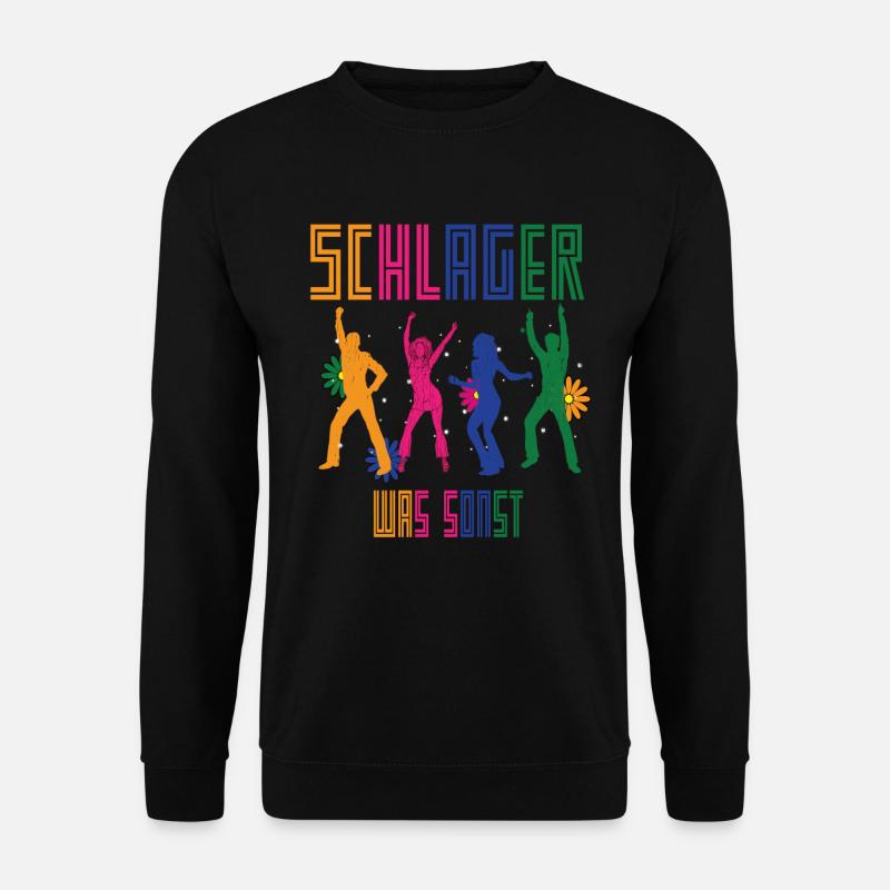 Schlager Was Sonst? Schlagerfestival - Unisex Pullover - Schwarz