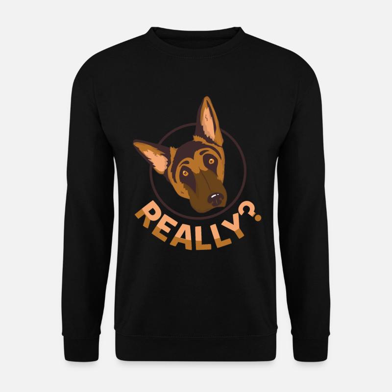 Hund - Unisex Pullover - Schwarz