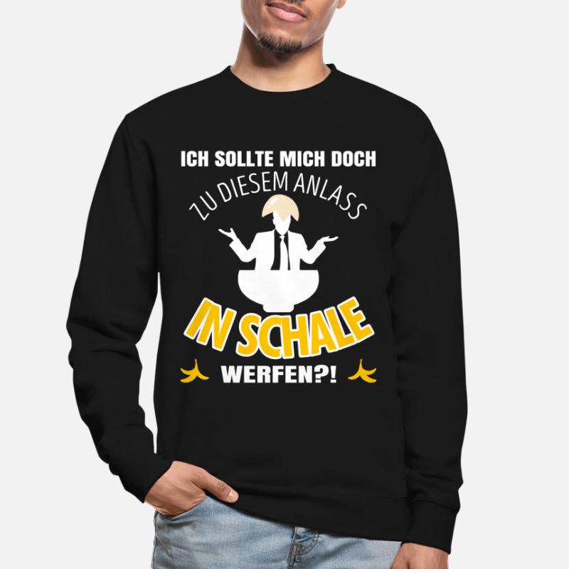 Anti Dressedcode Gast | Scherz Outfit | In Schale Unisex Pullover