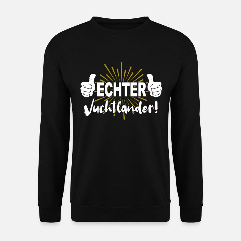 Vuchtländer Vogtländer Vogtland Geschenk - Unisex Pullover - Schwarz