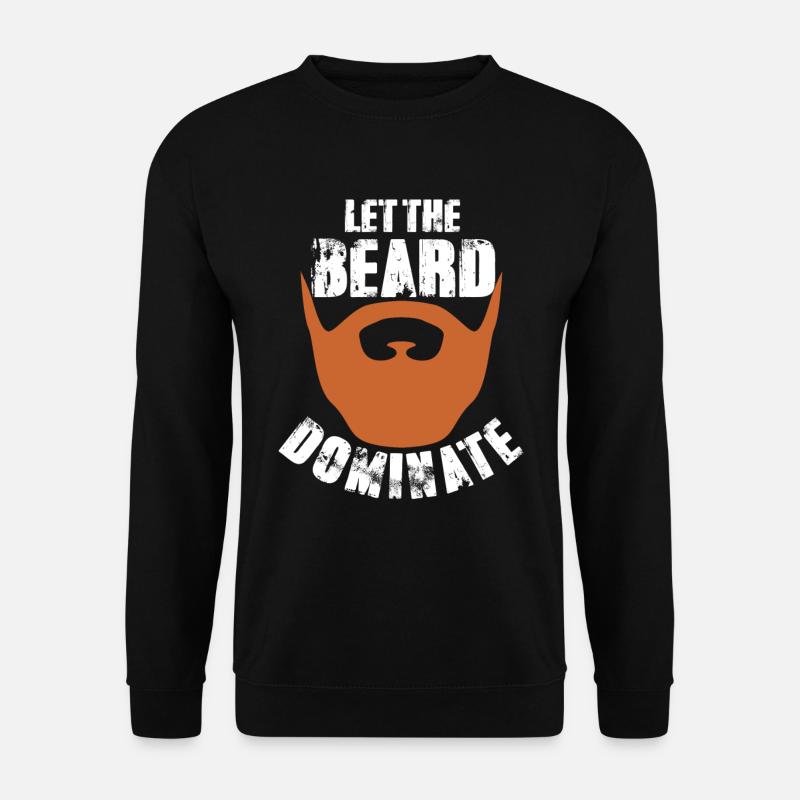Beard bearded hipster - Unisex Sweatshirt - black