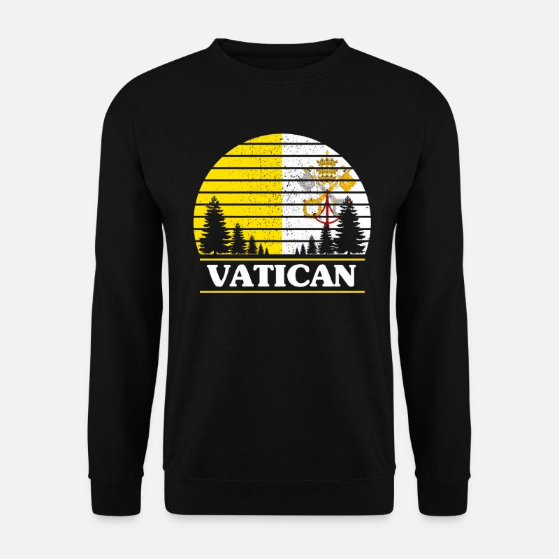 Vatikan - Unisex Pullover - Schwarz