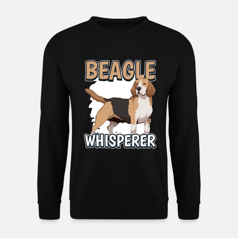 Beagle Whisperer - Unisex Sweatshirt - black