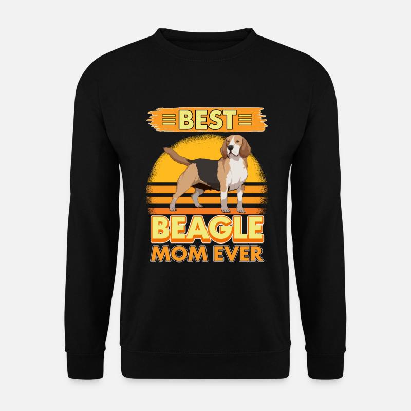 Beagle Best Beagle Mom Ever - Unisex Sweatshirt - black