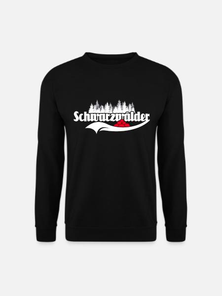 Schwarzwälder Sprüche Schwarzwald - Unisex Pullover - Schwarz