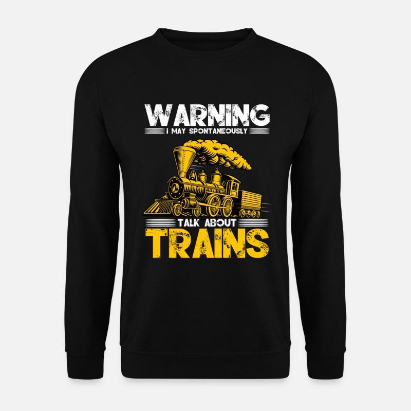 Railway Railway saying Zug - Unisex Sweatshirt - black