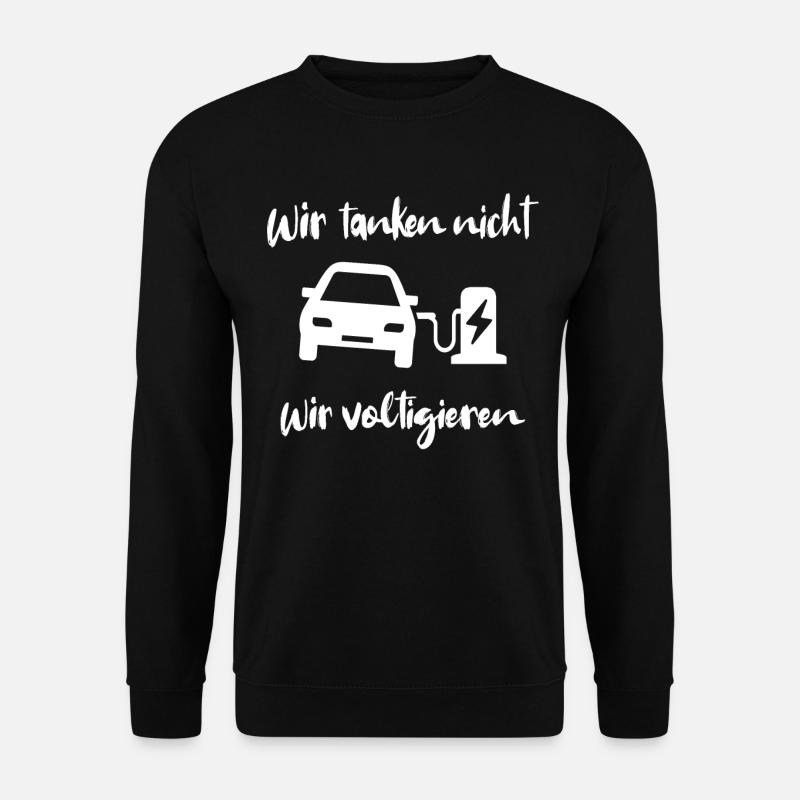 E-auto Elektroauto EAuto - Unisex Pullover - Schwarz