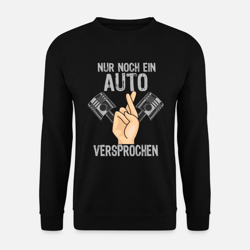 Auto Autofahrer Autoliebhaber Bastler Mechaniker - Unisex Pullover - Schwarz