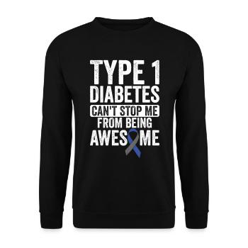 T1d Fantastisch Kann Nicht Aufhören - Bewusstsein - Unisex Pullover - Schwarz - Vorne - Alina (178cm) & Michal (187cm)
