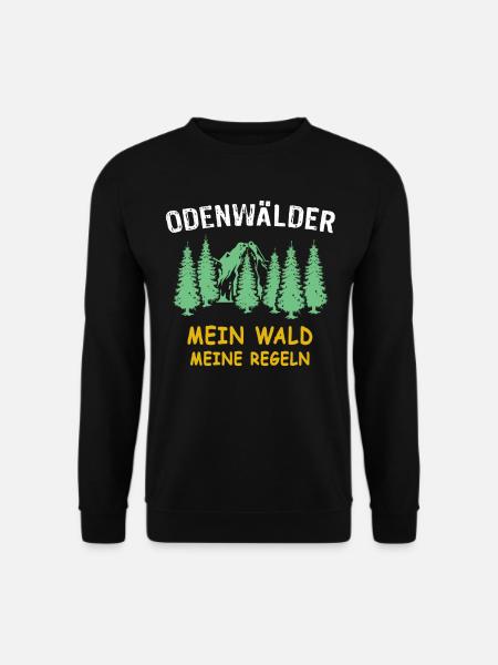 Odenwald Odenwaelder Odenwälder - Unisex Pullover - Schwarz
