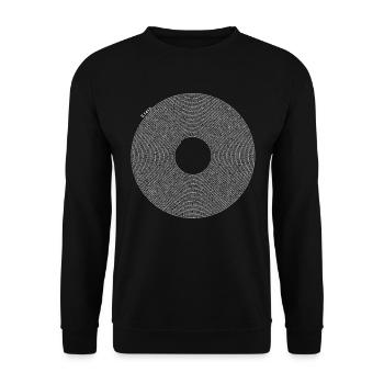Pi-Zeichen - Mathematik Mathematik - Pi-Tag - Unisex Pullover - Schwarz - Vorne - Alina (178cm) & Michal (187cm)